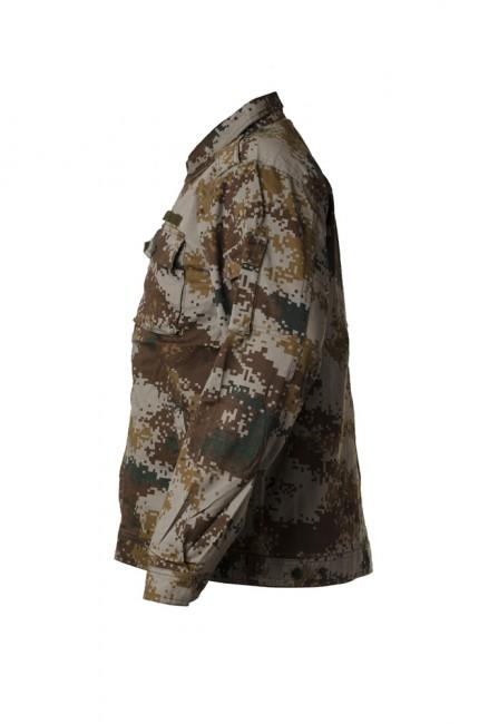 Loshan Eccent camicia da campo digitale, darkRed