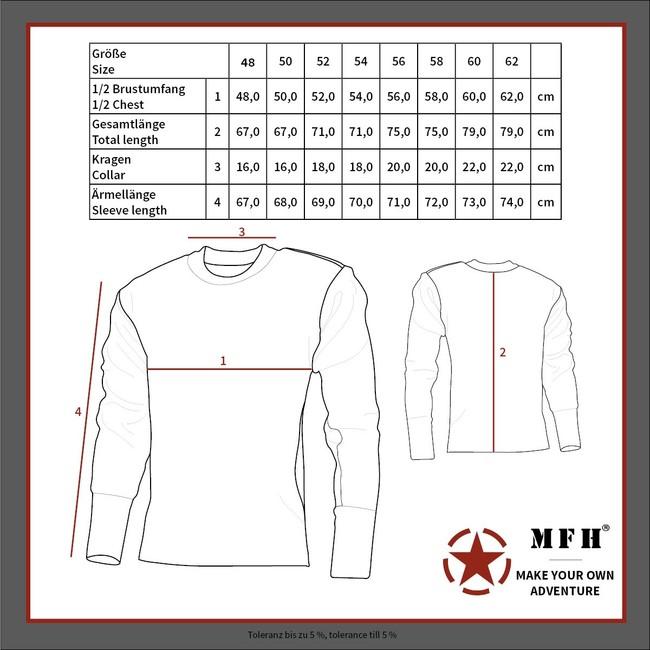 MFH Bundeswehr maglione, blu