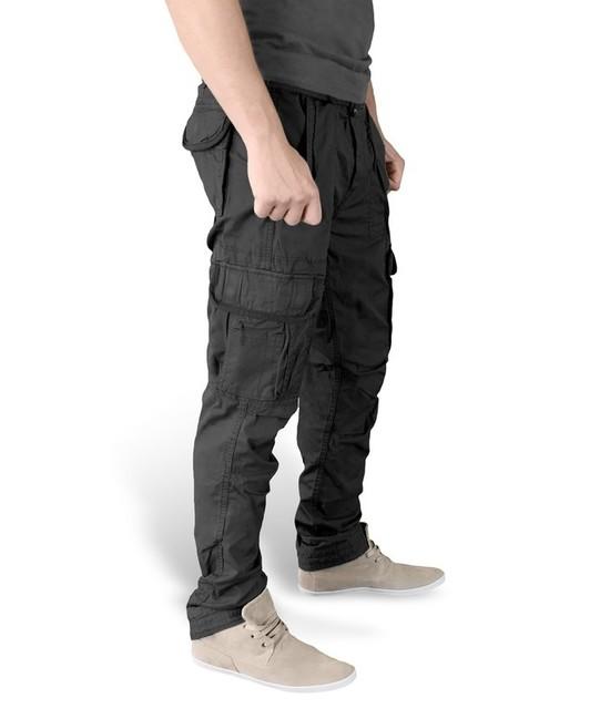 Surplus Premium Slimmy pantaloni, neri