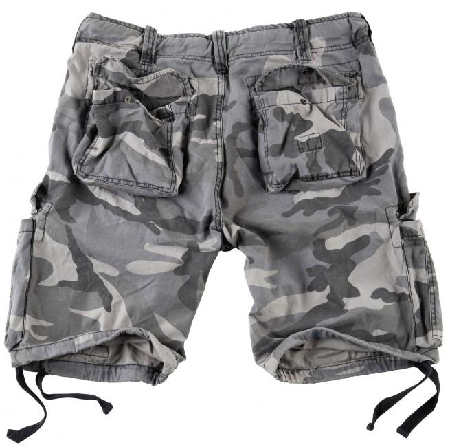 Surplus Vintage pantaloncini, night-camo