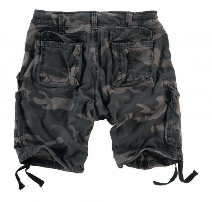 Surplus Vintage pantaloncini, nero-camo