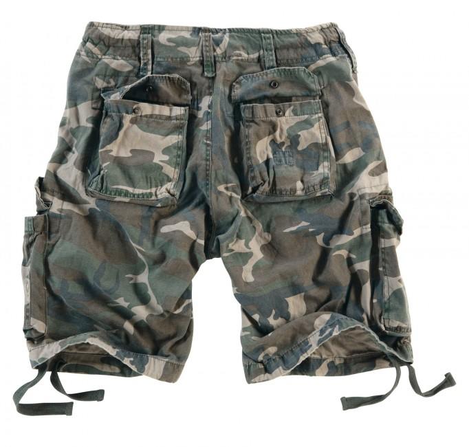 Surplus Vintage pantaloncini, woodland