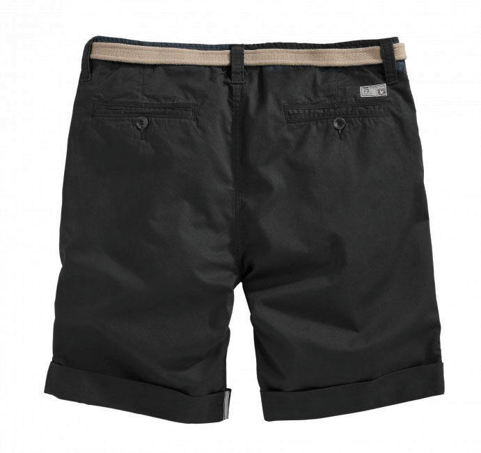 Surplus Chino pantaloncini, nero