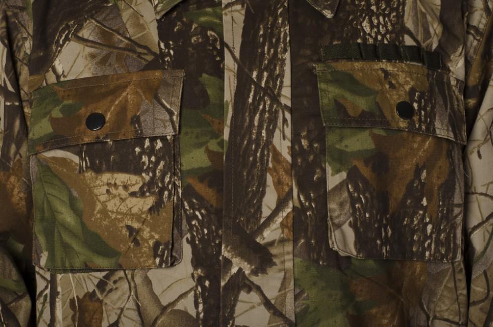 Loshan Sidney camicia da campo modello Real tree, marrone