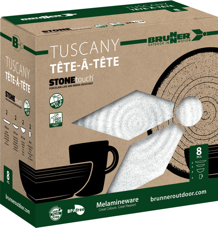 Brunner Tuscany Σετ Σκευών Κουζίνας 8τεμάχια, Μπλε