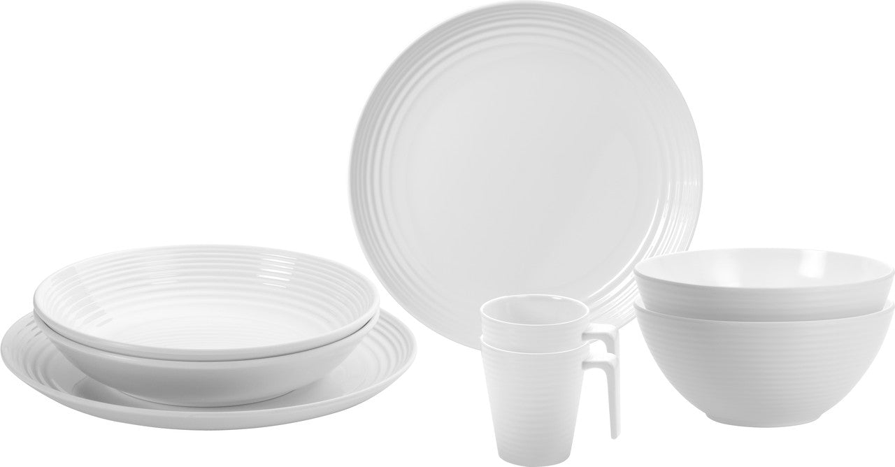 Brunner Set di pentole Spherica 8 pezzi, bianco