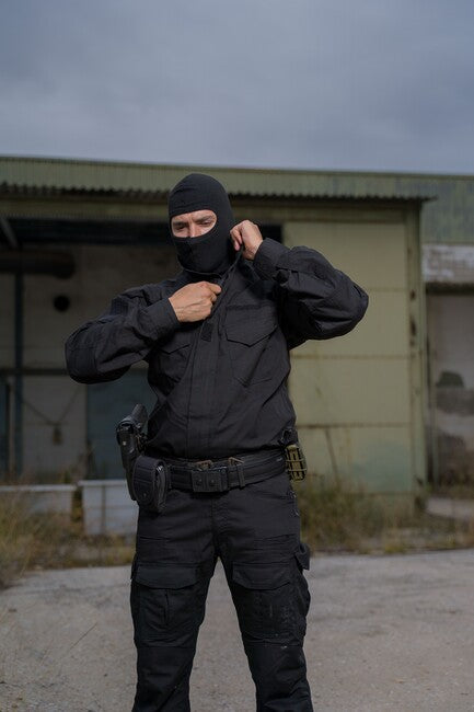Pentagon Police cintura 5cm, nera