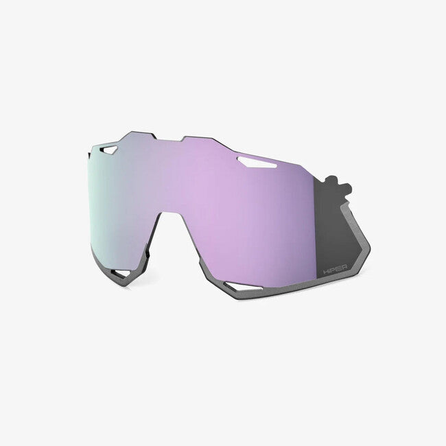 100% Hypercraft xs lenti di ricambio in policarbonato, HiPER lavender mirror