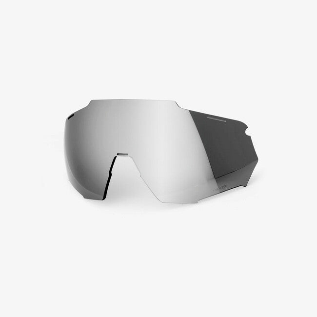 100% Racetrap 3.0 lenti di ricambio, HiPER silver mirror