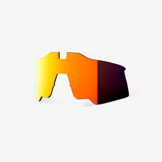 100% Speedcraft "air" lenti di ricambio, specchio multistrato HiPER red