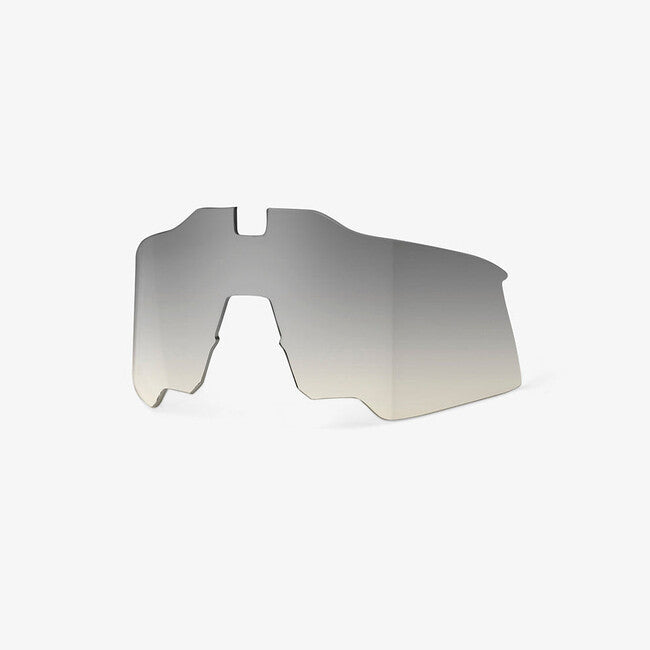 100% Speedcraft "air" lenti di ricambio, lowlight yellow silver mirror