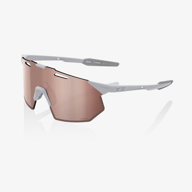 100% Hypercraft sq occhiali da sole, grigio pietra opaco