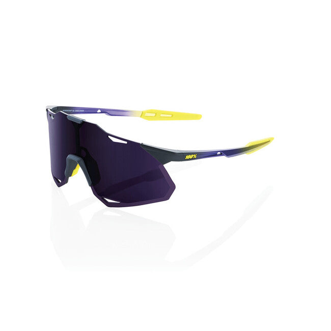 100% Hypercraft xs occhiali da sole, metallizzati opachi con colori vivaci digitali