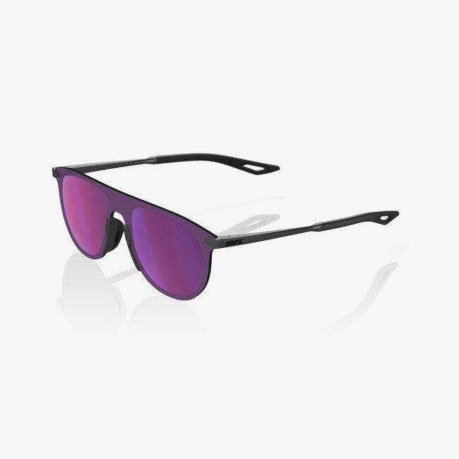 100% Legere coil occhiali da sole, metallizzato opaco