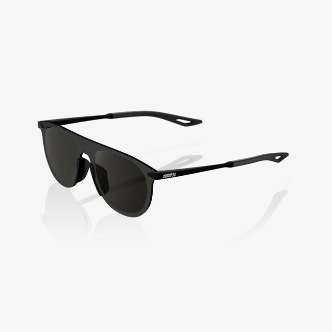 100% Legere coil occhiali da sole, Soft Tact Nero