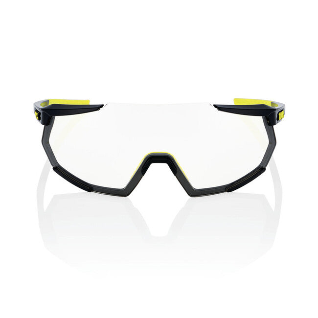 100% Racetrap 3.0 occhiali da sole, nero lucido