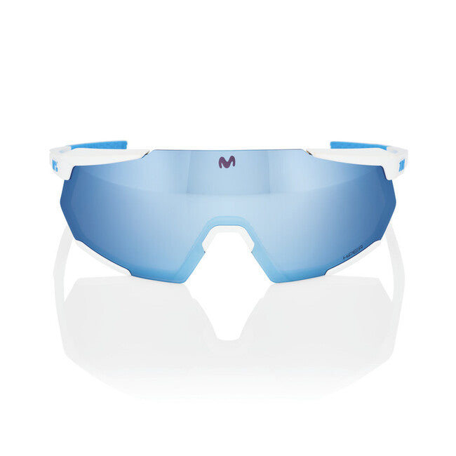 100% Racetrap 3.0 occhiali da sole, Movistar Team Bianco