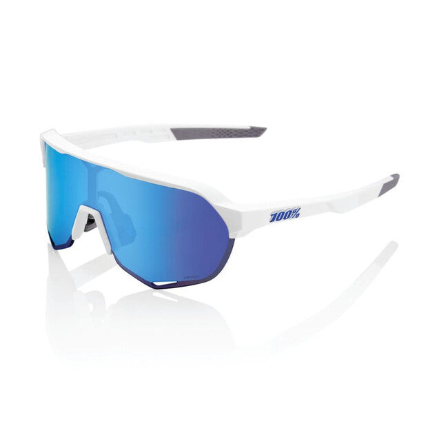 100% S2 occhiali da sole, bianco opaco
