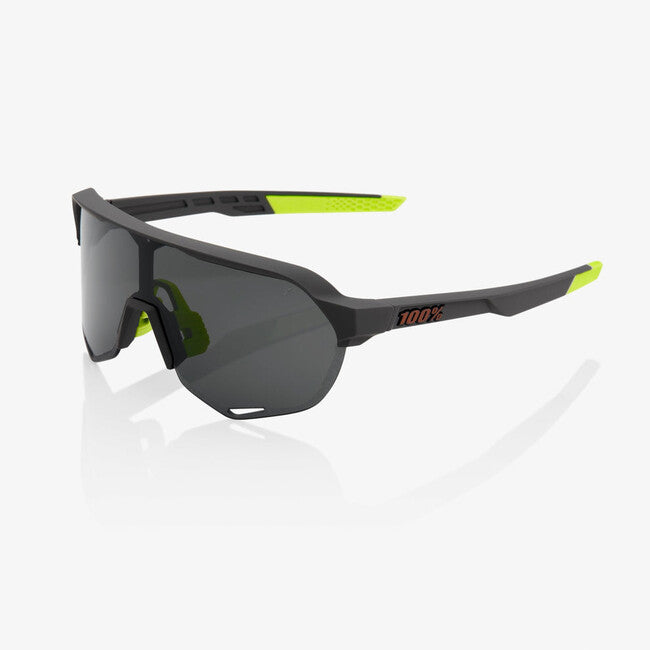 100% S2 occhiali da sole, Soft Tact Cool Grey
