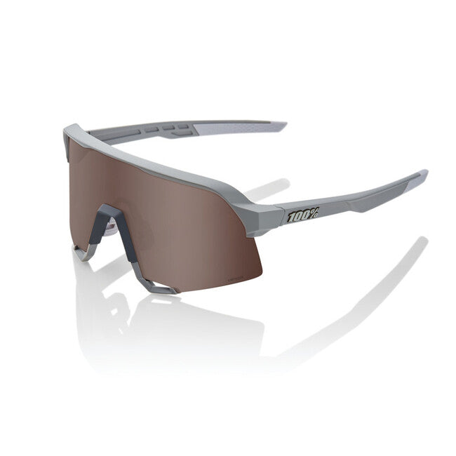 100% S3 occhiali da sole, soft tact grigio pietra