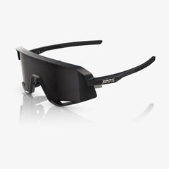 100% Slendale occhiali da sole, nero opaco - lenti fumé