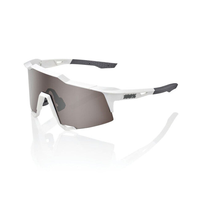 100% Speedcraft occhiali da sole, bianco opaco