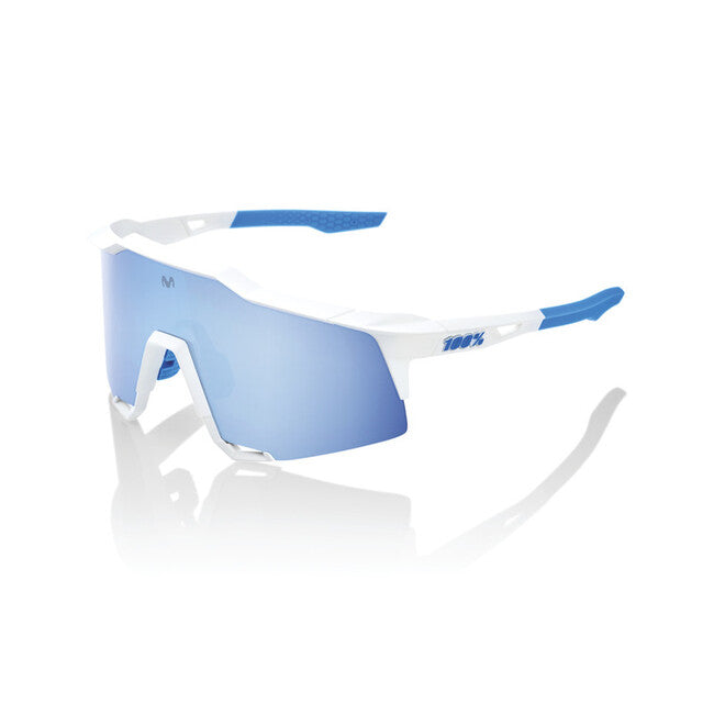 100% Speedcraft occhiali da sole, movistar team white