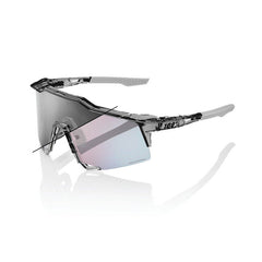 100% Γυαλιά Ηλίου Speedcraft, Polished Translucent Grey - Rose Gold Mirror Photochromic Lens