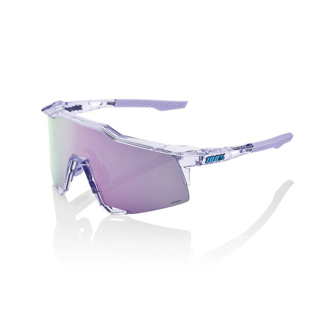 100% Speedcraft occhiali da sole, lavanda traslucida lucida