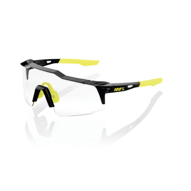 100% Speedcraft sl occhiali da sole, nero lucido