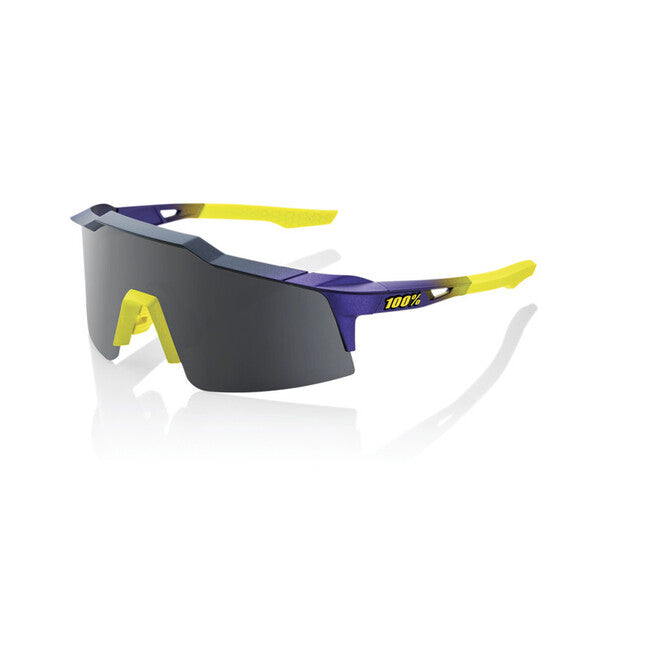 100% Speedcraft sl occhiali da sole, metallizzati opachi, colori digitali brillanti