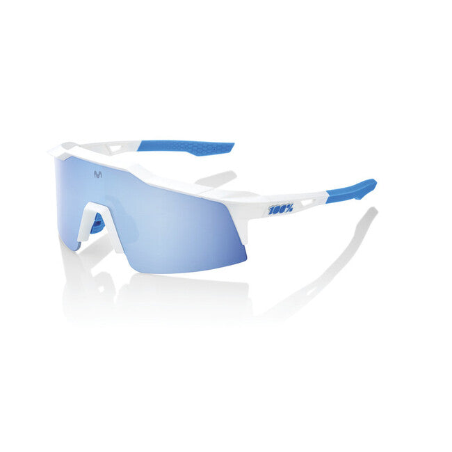 100% Speedcraft sl occhiali da sole, movistar team bianco