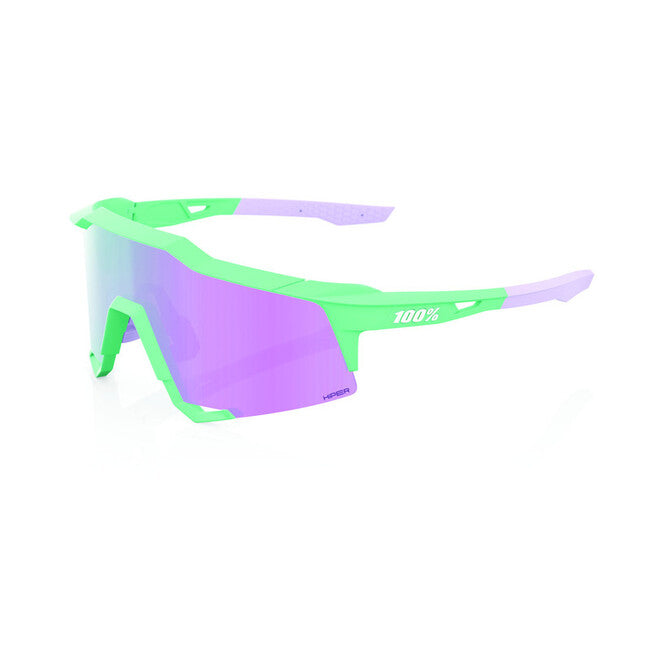 100% Speedcraft occhiali da sole, soft tact mint