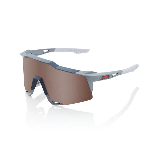 100% Speedcraft occhiali da sole, soft tact stone grey