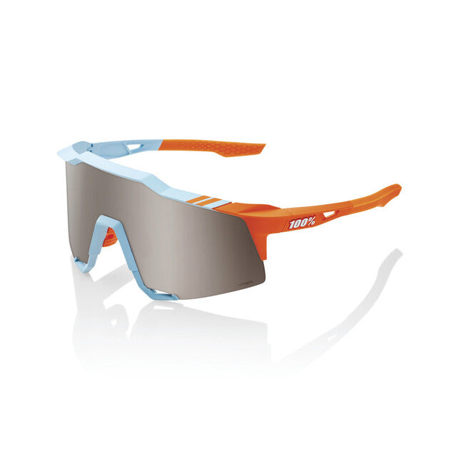 100% Speedcraft occhiali da sole, soft tact bicolore