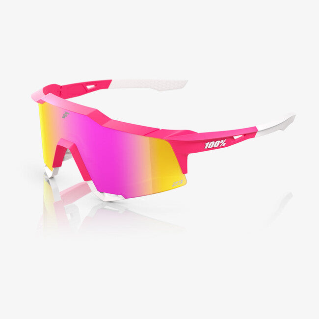 100% Speedcraft occhiali da sole, tatis 24 le - hiper vital pink mirror