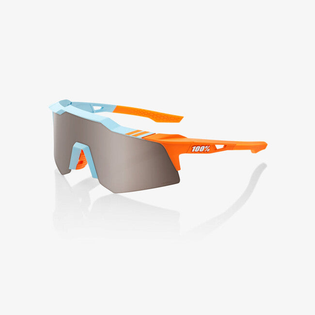 100% Speedcraft xs occhiali da sole, soft tact bicolore