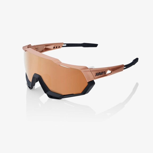 100% Speedtrap occhiali da sole, rame cromato opaco