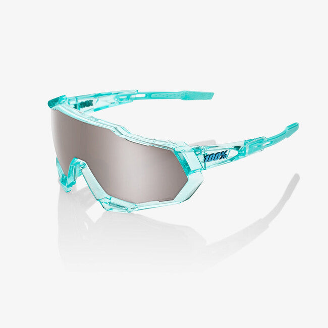 100% Speedtrap occhiali da sole, menta traslucida lucida