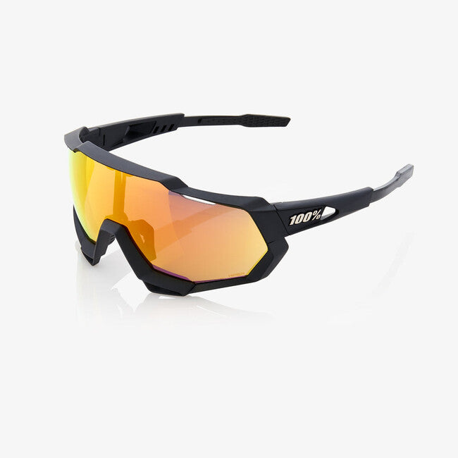 100% Speedtrap occhiali da sole, soft tact nero