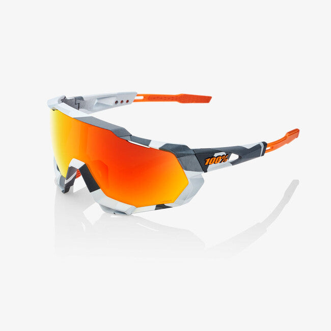 100% Speedtrap occhiali da sole, soft tact grey camo
