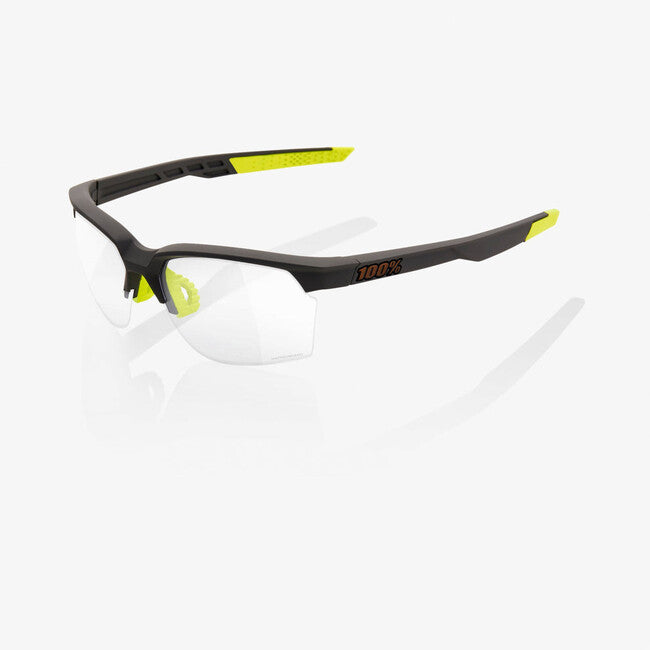 100% Sportcoupe occhiali da sole - soft tact cool grey - lente fotocromatica - OS
