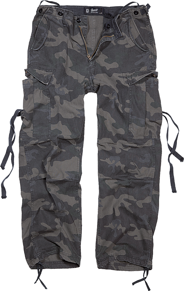 Brandit M65 Vintage nohavice, darkcamo