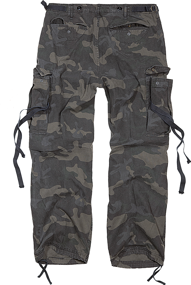 Brandit M65 Vintage nohavice, darkcamo