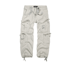 Brandit Pure Vintage pantaloni, bianchi