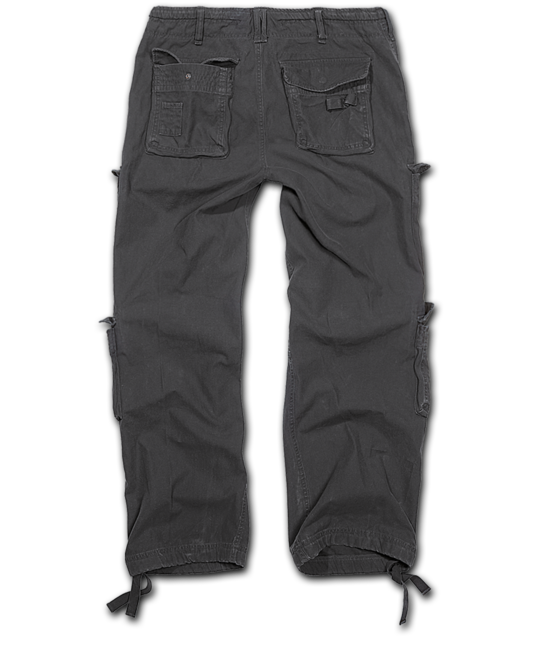 Brandit Pure Vintage pantaloni, neri
