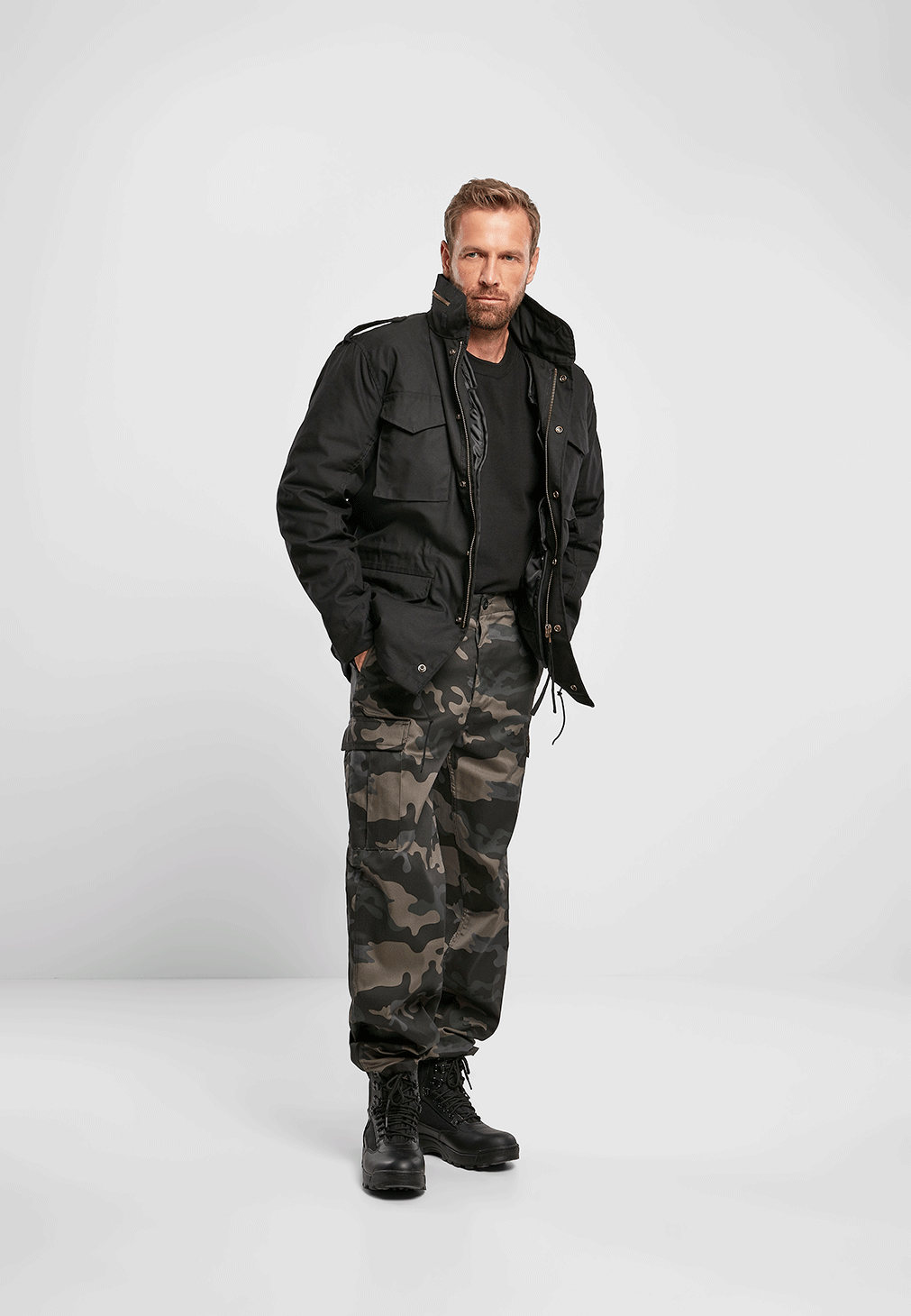 Brandit US Ranger BDU pánske nohavice, Darkcamo