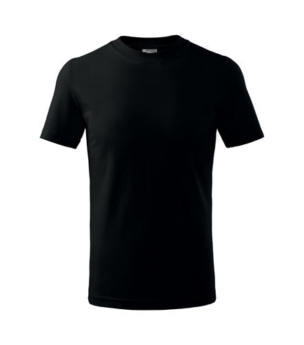 Malfini Classic maglietta per bambini, nero, 160g/m2
