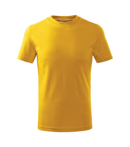 Malfini Classic maglietta per bambini 160g/m2, gialla