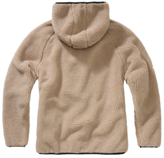 Brandit Teddy giacca in pile da donna, cammello